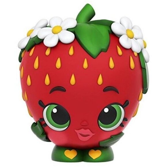 Funko Shopkins Strawberry Kiss Vinyl Figure Fandom Moose Toys NWT - Picture 2 of 5